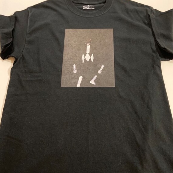 Art on Fabric Black Power Ranger Tee - Picture 5 of 8